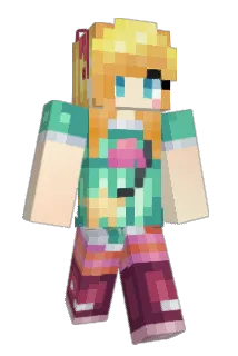 WowImaGirl Minecraft avatar full body