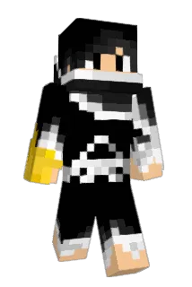 Wraithly Minecraft avatar full body