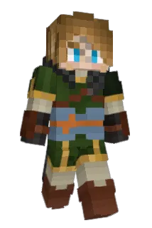 WriterGal Minecraft avatar full body
