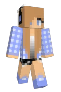 WubbleChan Minecraft avatar full body