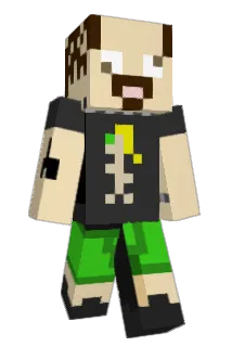 Wubss Minecraft avatar full body