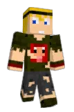 Wubumon Minecraft avatar full body