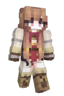 Wuffchu Minecraft avatar full body
