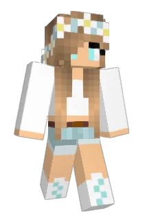WukiWu Minecraft avatar full body