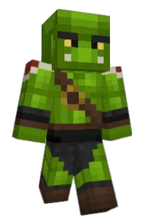 WulfOrc Minecraft avatar full body