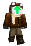 Wupward Minecraft avatar full body