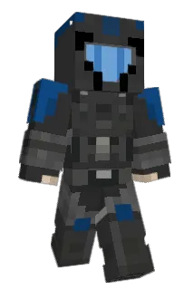 WuskyHusky Minecraft avatar full body