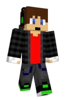 WustyBusty Minecraft avatar full body