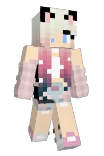 X1007 Minecraft avatar full body