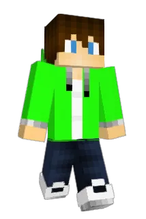 X105GHM Minecraft avatar full body