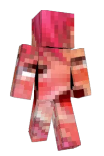 X2309 Minecraft avatar full body