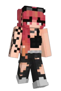 X26777 Minecraft avatar full body
