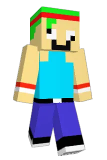 X2Ghost Minecraft avatar full body