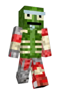 X3oc Minecraft avatar full body