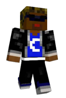 X3term Minecraft avatar full body