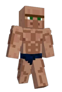 XAGAX Minecraft avatar full body