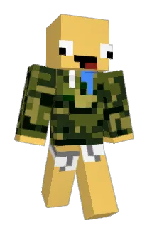 XBoxerX Minecraft avatar full body