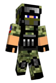 XCREEPERD2 Minecraft avatar full body