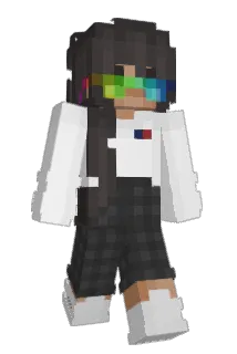 XClareX Minecraft avatar full body