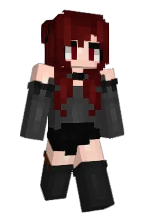 XEllaXBeeX Minecraft avatar full body