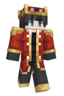 XGOLDEVIL Minecraft avatar full body
