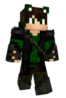 XGreen_WolfX Minecraft avatar full body