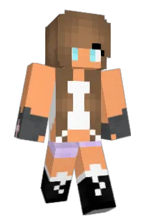 XHol34 Minecraft avatar full body