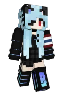XIHACHI Minecraft avatar full body