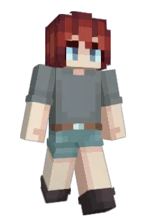 XMPL0 Minecraft avatar full body