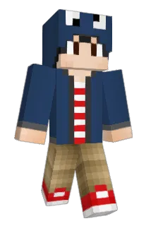 XQ638 Minecraft avatar full body