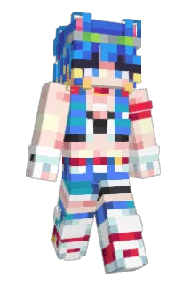 XUXIAOSA Minecraft avatar full body