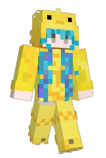 XXPoPo Minecraft avatar full body