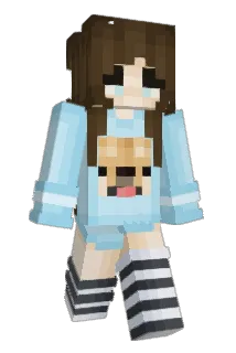 XXXPUPper Minecraft avatar full body
