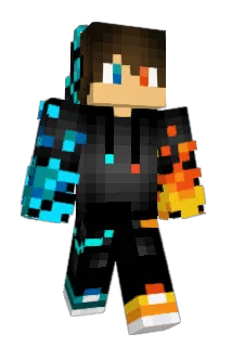 XYMER Minecraft avatar full body