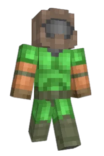 X_D6 Minecraft avatar full body