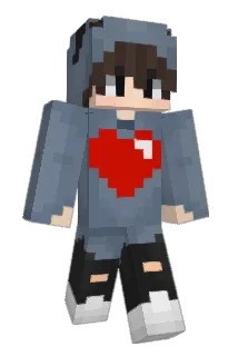 X_DTA Minecraft avatar full body