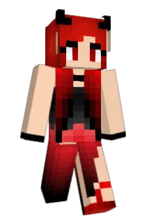 X_Devil_Girl_X Minecraft avatar full body