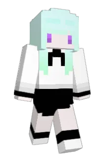XaAlLu Minecraft avatar full body