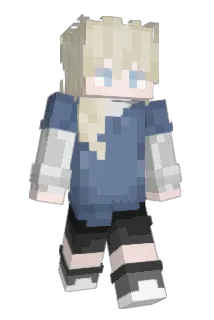 Xellahuh Minecraft avatar full body