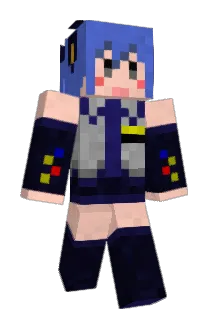 Xenmia Minecraft avatar full body