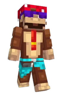 XenonMonkey Minecraft avatar full body