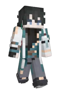 Xenosray Minecraft avatar full body