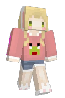 Xiaoyetu Minecraft avatar full body