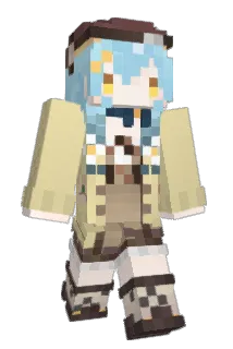 Xiaoyue Minecraft avatar full body