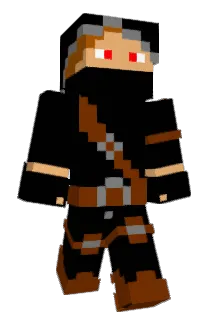 Xientra Minecraft avatar full body