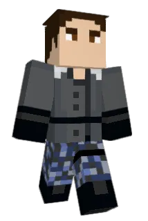 Xinderate Minecraft avatar full body