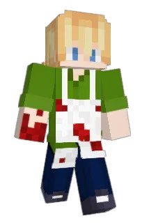 Xoblood888 Minecraft avatar full body