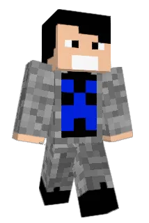 XsquidGaming Minecraft avatar full body