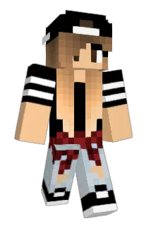 XterminatorGirl Minecraft avatar full body