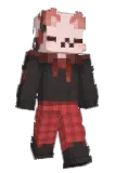 XtraWolf Minecraft avatar full body